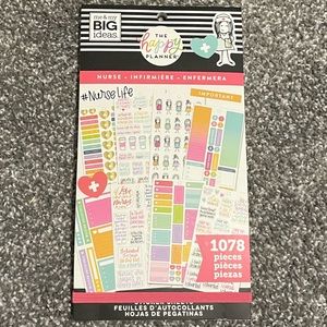 The Happy Planner Nurse Value Pack Stickers